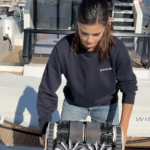 Dron de limpieza de barco en obra viva servicio en Alicante