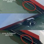 Dron de limpieza de barco en obra viva servicio en Alicante